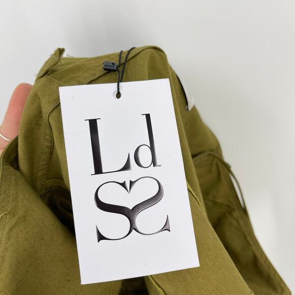 Ludovic de Saint Sernin | NWT Easy Cleavage Top in Olive Green L - Picture 6 of 11